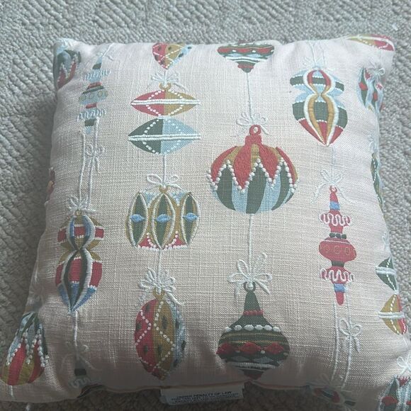 Threshold Christmas Vintage Ornaments Decorative‎ pillow - Picture 2 of 3